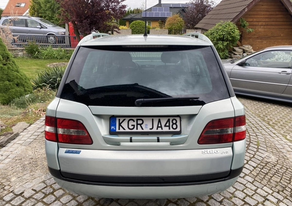 Fiat Stilo cena 3300 przebieg: 280000, rok produkcji 2003 z Strzelin małe 121